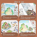 20 Sets DIY 3D Sticker Scenes for Adults Relief Stress, Cute Kawaii 3D House Sticker Therapy for Women Teen Girls Kids Pass The Time, Make Your Own Mini Room Scene Collection Book with Tweezer by TinyTreasures Baby Boutique