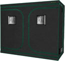 MELONFARM 4x8 Grow Tent, 96"x48"x80'' High Reflective 600D Diamond Mylar Canvas with Observation Window and Floor Tray for Hydroponic Indoor Plant Growing by GreenHaven Gardens