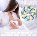 Sosation 30 Pcs Reusable Breast Pads Bamboo Nursing Pads with Wet and Laundry Bag Floral Nipple Favor Breastfeeding Mom Gift(Fresh Pattern) by TinyTreasures Baby Boutique