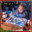 Lumiboard LED Drawing Board,Cosmody Light Up Drawing Board,Led Doodle Board for Kids,Christmas Party Favor Gifts Christmas Stocking Stuffers(13.7"*10") by TinyTreasures Baby Boutique