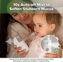 Haakaa Nasal Aspirator for Baby, 2-in-1 Electric Baby Nasal Aspirator with Sprayer – Baby Nose Sucker, Nose Sucker for Baby – 5 Adjustable Suction Levels up to 65kPa, Quiet, Music & Lights by TinyTreasures Baby Boutique