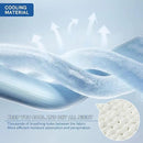 YnM Cooling Chunky Throw Blanket, Medium-Weight, Hand Knitted, Skin Friendly, Ventilated and Breathable, Machine Washable, Home Décor Piece for Couch, Sofa and Bed (White, 60x80 Inch) by CozyNest Decor