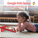 JREN Tablet for Kids｜10 Inch Kids Tablet Android 14｜Octa-core｜64GB｜WiFi ｜Bluetooth｜Parental Control｜Children Content｜Children Toddler Red by TinyTreasures Baby Boutique