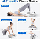 MERACH Vibration Plate Exercise Machine, Whole Body Workout Equipment for Women, Bluetooth and Silicone Pedal, Vibration Plate with Auto Mode, Vibrate Fitness Platform for Home by CozyNest Decor