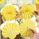 3D Paper Flowers Decorations for Wall, Large Daisy Paper Flowers for Bulletin Board, Wedding, Baby Shower, Tea Party, Classroom, Bedroom Decor by CozyNest Decor