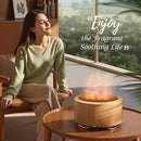 Essential Oil Diffuser for Home: 500ML Aroma Diffuser for Hotel Office Yoga Room - Humidifier with 9 Colors LED Night Light for Kids/Women Home Relaxation, Light Yellow by TinyTreasures Baby Boutique