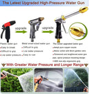Upgrade Garden Hose Nozzle,100% Heavy Duty Metal Spray Gun With Full Brass Nozzle,High Pressure Water Hose Nozzle Sprayer Head,3/4" Quick Connectors,for Lawn & Garden,Washing Cars,Showering Dogs&Pets by GreenHaven Gardens