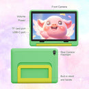 Kids Tablet,Android 15 Tablet with HD Display,10.1 inch,Parental Control & Kids Mode, Octa-Core, GMS Certified,20GB RAM 64GB ROM,1TB Expandable, 5000mAh Battery, Dual Camera, Protective Case,Green by TinyTreasures Baby Boutique