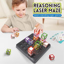 [2025 New] Reasoning Laser Maze, Ultimate STEM Toys for Boys Age 8-12, Logic Game with 60+ Challenges, Toy for 8 9 10 11 12 13 14 Year Old Kid & Adult Birthday Gift - 37 Pcs Cubes by TinyTreasures Baby Boutique