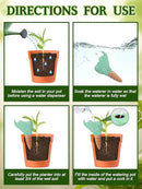 Kalolary 4Pcs Plant Watering Globes, Elephant Shape Self Watering Spikes Terracotta Drip Water Stakes Irrigation Watering Bulbs for Pot, Indoor, Outdoor, Vacation by GreenHaven Gardens