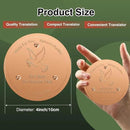 Bird Bath Copper Plate Disk 99.99% Pure Copper Cleaning Disk Stable Triple-Point Support Outdoor Bird Bowl, Pure Copper Bird Bath Purification Tray, Suitable for All Seasons by GreenHaven Gardens