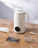 8 in 1 Nut Milk Maker Blender, 32oz Homemade Soy, Almond, Oat, Coconut, Plant Based and Non Dairy Beverages, Automatic Soybean Machine With Delay Start/Keep Warm/Boil Water, Cream by TinyTreasures Baby Boutique