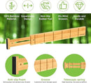 ANTOWIN 4 Pack Expandable Drawer Dividers, 2.2'' High, Extend from 17'' to 22'', Dresser Drawer Organizers, Bamboo Separators for Kitchen, Bedroom, Office, Bathroom, with 12 Pack Divider Inserts by CozyNest Decor