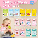 Toddler Toys Talking Flash Cards for 1 2 3 4 5 6 Year Old Boys and Girls, Autism Sensory Toys for Autistic Children, Learning Educational Montessori Speech Therapy 248 Sight Words Kids Gifts by TinyTreasures Baby Boutique