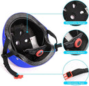 Adjustable Helmet for Ages 3-16 Kids Toddler Boys Girls Youth,Protective Gear with Elbow Knee Wrist Pads for Multi-Sports Skateboarding Bike Riding Scooter Inline skatings Longboard Roller Skate by TinyTreasures Baby Boutique