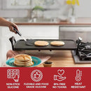 Set of 4 Silicone Spatula Utensils by Boxiki Kitchen. Professional Silicone and Stainless Steel Kitchen Spatula for Cooking, Pancakes, Eggs and Fish. by CozyNest Decor
