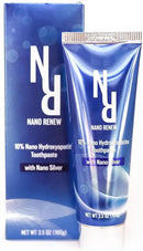 10% Nano Hydroxyapatite Toothpaste (Fluoride Free), with Nano Silver, Natural, Remineralizing, Whitening, Sensitive Teeth, SLS Free, Xylitol Nano-Hydroxyapatite Toothpaste for All Ages, 3.5 oz by CozyNest Decor