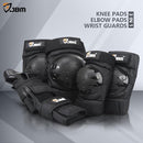 JBM Adult & Kids Knee Pads Elbow Pads and Wrist Guards for Inline Skating, Roller Skating, Skateboarding, Scootering by TinyTreasures Baby Boutique