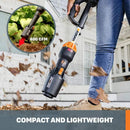 WORX Nitro WG543.9 20V Cordless Leaf Blower, Electric Blower with 410CFM & 130MPH, Blowers for Lawn Care with 2.3 Lbs, Battery & Charger Not Included by GreenHaven Gardens