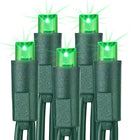 Brizled Green Christmas Lights, 33ft 100 LED 5MM Wide Angle Christmas String Lights, Connectable 120V UL Certified Xmas Tree Light Indoor Outdoor Mini Green Light for Xmas Halloween Tree Party Home by TinyTreasures Baby Boutique