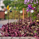 Garden Decor for Outside,3 Pcs Luminous Insect Garden Decorative Stakes,Glow in The Dark Bee Lights Metal Yard Art,Waterproof Outdoor Spring Lawn Patio Pathway Decoration for Mom,Women,Grandma by CozyNest Decor