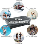 Vibration Plate Fitness Platform Whole Body Exercise Machine with 120 Speed Levels, Lymphatic Drainage, Fat Burning, and Weight Loss, Perfect for Women, Men, and Home Gym Exercise