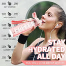 Water Bottle, 32 oz Motivational Water Bottles with Time Marker-Tritan & BPA Free, Sports Water Bottle with Time to Drink & Strap, Wide Mouth, Leakproof -Gift for Christmas Gym Fitness & Outdoor by CozyNest Decor