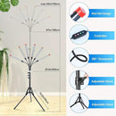 6-Head Grow Lights for Indoor Plants with Stand 54W, LED Plant Grow Light for Tall Houseplants, Bonsai Tree, Full Spectrum Growing Lamp with 4,8,12 Hr Timer, 24"-64" Adjustable Height by GreenHaven Gardens