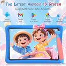 Kids Tablet 10 inch, Android 15 Tablets for Kid, Parental Control, Pre-Installed Kiddos Software & Kids Space, Includes Case & Stylus Pen, 12GB RAM 64GB ROM, 2TB Expand, HD IPS Screen(Blue) by TinyTreasures Baby Boutique