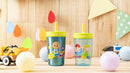 Zak Designs CoComelon Kelso Tumbler Set, Leak-Proof Screw-On Lid with Straw, Bundle for Kids Includes Plastic and Stainless Steel Cups with Bonus Sipper (3pc Set, Non-BPA), 15 fluid ounces by TinyTreasures Baby Boutique