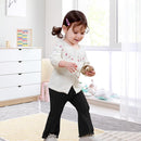 Neutocd Baby Girl Flare Pants Toddler Bell Bottoms Leggings Infant Stretchy Soft Trousers Solid Elastic Waist Pants by TinyTreasures Baby Boutique