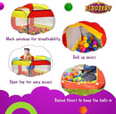 Kids Ball Pit Pop Up Large Tent for Toddlers - Indoor & Outdoor Gift Toys for Infants Girls & Boys, Baby Playpen with Zippered Storage Bag, 100 BallPit Balls Included by TinyTreasures Baby Boutique