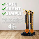 JobSite Boot Dryer - Silent Shoe Dryer & Warmer For Work Boots, Gloves & Shoes - Fanless Convection Dry - Helps Reduce Odor by CozyNest Decor