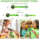 2 in 1 Kids Microscope with Bug Catcher,HD 500X Digital Microscope for Kids with 2" Screen,Photo and Video,STEM Educational Science Kit Learning Toys for Age 3-12 Girls & Boys Birthday Gifts (Green) by TinyTreasures Baby Boutique
