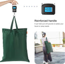 Polecasa Small Heavy Duty Laundry Bag with 130gsm Tear Resistant Fabric and Handles, Easy to Carry Durable Dirty Clothes Drawstring Bag, Perfect for College Dorm, Travel 21”x24”, Green by TinyTreasures Baby Boutique