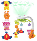 KiddoLab Baby Crib Mobile with Relaxing Music. Includes Ceiling Light Projector with Stars, Animals. Musical Crib Mobile with Timer. Nursery Toys for Babies Ages 0 & Older by TinyTreasures Baby Boutique