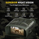 Night Vision Goggles - 4K Night Vision Binoculars for Adults, 3'' HD Screen Binoculars can Save Photo and Video with 32GB TF Card, Camouflage by TinyTreasures Baby Boutique