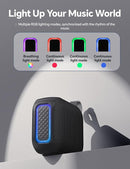 Portable Bluetooth Speaker Waterproof Wireless: IPX5 HD Sound Up to 24H Playtime, Birthday White Elephant Gifts Stocking Stuffers for Adults Teens Women Men, Cool Electronics for Outdoor Travel-Black by TinyTreasures Baby Boutique