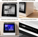 HAVA Countertop Dishwasher, 6 Programs Portable Dishwashers with 5L Built-in Water Tank, No Hookup Needed, Baby Care & Air-Drying Function for Apartments and RVs by TinyTreasures Baby Boutique