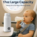 Koalababy Portable Bottle Warmer for Travel – Baby Bottle Warmer with Fast Heating, 17oz Large Capacity Milk Warmer for Breastmilk, Formula, Water, IPX6 Washable, for Car, Airplane & Outdoor Travel by TinyTreasures Baby Boutique