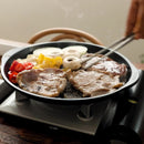 TECHEF - KBBQ Ultimate Set with Korean BBQ Grill Pan, Agni Portable Gas Stove Burner, Carrying Bag, 4 pack Butane Gas, Scissors, Made in Korea by GreenHaven Gardens