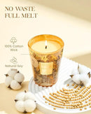 M&SENSE Neroli Noir Scented Candle, Natural Soy Candles Non Toxic 14.1oz 60H Slow Burning, Stress Relief Calm Home Fragrance Housewarming Gifts by CozyNest Decor