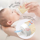 Pigeon PPSU Nursing Baby Bottle Wide Neck, Anti-Colic, Streamlined Body, Natural Feel, Easy to Clean, 5.4 Oz(Pack of 2), Includes 2pcs SS Nipples (0m+) by TinyTreasures Baby Boutique