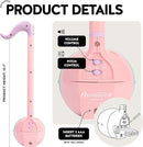 Otamatone Japanese Electronic Musical Instrument Portable Music Synthesizer from Japan by Maywa Denki Studio Award Winning Educational Fun Gift for Children, Teens & Adults - Unicorn by TinyTreasures Baby Boutique