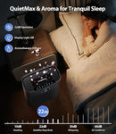 Air Purifiers for Home Large Room, with Smart Mode, Cover Up to 2400 Ft², PM2.5 Air Quality Display, 22dB Sleep Mode, Aromatherapy with 2X-Purification & 360°Air Outlet, HAP603, Black Matte by CozyNest Decor