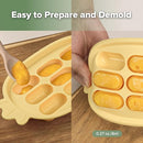 Haakaa Baby Popsicle Mold - Baby Food Maker & Breastmilk Teething Freezer Tray - BPA Free Silicone-Yellow by TinyTreasures Baby Boutique