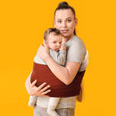 TKKOK Baby Wrap Carrier, Unisex Baby Carrier, Lightweight & Ultra Soft, Easy to Wear Baby Wrap, Perfect for Newborn Toddlers by TinyTreasures Baby Boutique