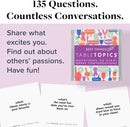 TableTopics Best Things Ever Question Card Game - 135 Fun Conversation Starter Cards, Use as Ice Breakers, Getting to Know You, or Discover More About Friends & Family, Share Your Favorites by TinyTreasures Baby Boutique