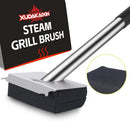 Steam Grill Brush Bristle Free,[Ultra Safe & Efficient] Grill Cleaner for Outdoor Grill,BBQ Replaceable Scraper Cleaning Head,Grill Brush BBQ Accessories,Gifts for Men/Dad by GreenHaven Gardens