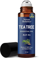 Tea Tree Oil Roll-On 10 ml - 100% Pure, Natural Essential Oil for Aromatherapy, Skin, Face & Body - Pre-Diluted for Travel - Nexon Botanics by CozyNest Decor
